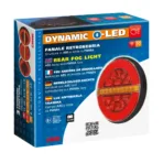 ΦΩΣ ΠΙΣΩ ΑΡΙΣΤΕΡΟ 12/24V DYNAMIC-O 140 mm ΜΕ 29 LED 3 ΧΡΗΣΕΙΣ ΟΜΙΧΛΗΣ/ΘΕΣΕΩΣ/ΦΛΑΣ (ΚΟΚΚΙΝΟ/ΠΟΡΤΟΚΑΛΙ) - 1 ΤΕΜ. - Image 4