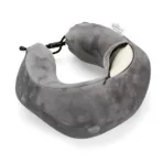 ΜΑΞΙΛΑΡΙ ΤΑΞΙΔΙΟΥ ΑΥΧΕΝΑ ΕΡΓΟΝΟΜΙΚΟ MEMORY FOAM ΓΚΡΙ NECK-LUXE LAMPA - 1 ΤΕΜ. - Image 2