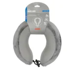 ΜΑΞΙΛΑΡΙ ΤΑΞΙΔΙΟΥ ΑΥΧΕΝΑ ΕΡΓΟΝΟΜΙΚΟ MEMORY FOAM ΓΚΡΙ NECK-LUXE LAMPA - 1 ΤΕΜ. - Image 3