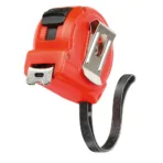 ΜΕΤΡΟΤΑΙΝΙΑ ΑΥΤΟΜΑΤΗ COMPACT 3m x16mm ΚΟΚΚΙΝΗ ΜΕ ΚΛΙΠ ΖΩΝΗΣ LAMPA - 1 ΤΕΜ.