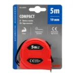 ΜΕΤΡΟΤΑΙΝΙΑ ΑΥΤΟΜΑΤΗ COMPACT 5m x16mm ΚΟΚΚΙΝΗ ΜΕ ΚΛΙΠ ΖΩΝΗΣ LAMPA - 1 ΤΕΜ. - Image 5
