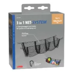 ΕΛΑΣΤΙΚΟ ΔΙΧΤΥ ΠΟΡΤ ΜΠΑΓΚΑΖ 3 ΘΕΣΕΩΝ NET SYSTEM 13 ΜΕ 4 ΓΑΝΤΖΟΥΣ 100x39x39cm LAMPA -  1 ΤΕΜ. - Image 4