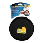 ΤΑΪΣΤΡΑ/ΜΠΟΛ ΤΑΞΙΔΙΟΥ PET BOWL 2 ΣΕ 1 1100+1400 ml ΓΙΑ ΣΚΥΛΟΥΣ/ΓΑΤΕΣ/ΚΑΤΟΙΚΙΔΙΑ ΖΩΑ (ΑΝΑΔΙΠΛΟΥΜΕΝΗ/ΠΟΛΥΕΣΤΕΡΑΣ) - Image 4