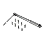 ΔΥΝΑΜΟΚΛΕΙΔΟ/ΡΟΠΟΚΛΕΙΔΟ TORQUE (ΤΟΡΞ) 1/4'' 5>25Nm 28cm CRV ΜΕ 9 ΜΥΤΕΣ & ΠΡΟΕΚΤΑΣΗ ΜΗΚΟΥΣ 10cm LAMPA - 1 Τεμ. - Image 5