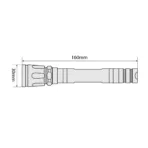 ΦΑΚΟΣ PATROL-LED SLIM 160mm - Image 2