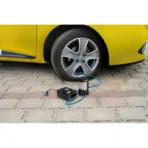 Κομπρεσέρ Ελαστικών 12V 450ml με υγρό επισκευής 450ml Μανόμετρο ΚΑΙ Μετρητή Πίεσης - Image 7