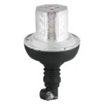 ΦΑΡΟΣ ΠΕΡΙΣΤΡΕΦΟΜΕΝΟΣ 16LED RL-10 9-32V 3 ΛΕΙΤΟΥΡΓΙΩΝ ΒΙΔΩΤΟΣ ΕΛΑΣΤΙΚΟΣ ΠΟΡΤΟΚΑΛΙ 130x221mm - Image 2