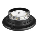 ΦΑΡΟΣ ΠΕΡΙΣΤΡΕΦΟΜΕΝΟΣ ΜΕ ΙΣΙΑ ΒΑΣΗ 8LED RL-14 9-32V 3 ΛΕΙΤΟΥΡΓΙΩΝ ΒΙΔΩΤΟΣ ΠΟΡΤΟΚΑΛΙ 110x75mm - Image 2