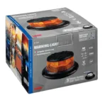 ΦΑΡΟΣ ΠΕΡΙΣΤΡΕΦΟΜΕΝΟΣ ΜΕ ΙΣΙΑ ΒΑΣΗ 8LED RL-14 9-32V 3 ΛΕΙΤΟΥΡΓΙΩΝ ΒΙΔΩΤΟΣ ΠΟΡΤΟΚΑΛΙ 110x75mm - Image 6