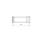 ΧΕΡΟΥΛΙΑ MOTO ALU GRIP  ΜΑΥΡΟ ΧΡΩΜΑ 22mm+25mm 12cm LAMPA - 2 τεμ. - Image 2