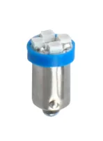 ΛΑΜΠΑΚΙΑ T4W 12V 0,24W BA9s (ΜΙΝΙΟΝ) LED 4xSMD2835 ΜΠΛΕ BLISTER M-TECH - 2 τεμ. - Image 2