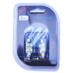 ΛΑΜΠΑΚΙΑ ΠΛΑΦΟΝΙΕΡΑΣ C5W/C10W 12V 1,36W SV8,5 36mm LED 4xSMD5050 ΛΕΥΚΟ BLISTER 2ΤΕΜ. - Image 2