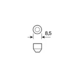 ΛΑΜΠΑΚΙΑ ΣΩΛΗΝΩΤΑ 12V-10W - Image 3