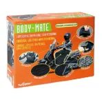 ΚΑΛΥΜΜΑ ΟΔΗΓΟΥ/ΦΟΡΕΤΗ ΠΟΔΙΑ ΜΗΧΑΝΗΣ BODY-MATE UNIVERSAL (ΜΑΥΡΟ/CORDURA/ΑΔΙΑΒΡΟΧΟ) - Image 2