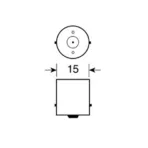 ΛΑΜΠΑΚΙ P21W 12V BA15s HYPER-LED 81 - Image 2