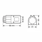 ΠΡΙΖΑ ΑΝΑΠΤΗΡΑ 15Α DIN ΜΟΝΗ 12/24V - Image 4
