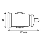 ΑΝΤΑΠΤΟΡΑΣ ΑΝΑΠΤΗΡΑ USB+LED - Image 3