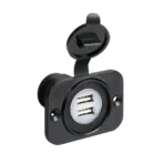 ΠΡΙΖΑ ΦΟΡΤΙΣΗΣ ΜΕ ΚΑΠΑΚΙ ΜΕ 2 USB 12/24V EXT-8
