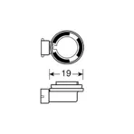 H8 BLUE XENON 12V/35W 4.500Κ - Image 4