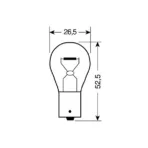 ΛΑΜΠΑΚΙΑ ΣΕΤ 10ΤΕΜ ΜΟΝΟΠΟΛΙΚΟ 12V/P21W - Image 2