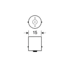 ΛΑΜΠΑΚΙΑ ΣΕΤ 10ΤΕΜ ΜΟΝΟΠΟΛΙΚΟ 12V/P21W - Image 3