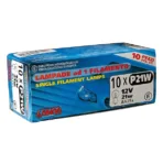 ΛΑΜΠΑΚΙΑ ΣΕΤ 10ΤΕΜ ΜΟΝΟΠΟΛΙΚΟ 12V/P21W - Image 4