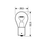 ΛΑΜΠΑΚΙΑ ΠΑΡΑΚΕΝΤΡΑ 12V/PY21W - Image 2