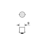 ΛΑΜΠΑ ΜΙΝΙΟΝ 12V/4W (T4W) - Image 3