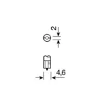 ΛΑΜΠΕΣ Τ5 2W 12V 10 ΤΕΜ. - Image 3