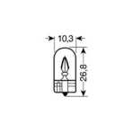 ΛΑΜΠΕΣ ΑΚΑΛΥΚΕΣ 12V WY5W 5W - Image 4