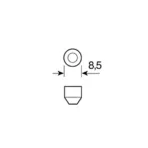 ΛΑΜΠΑ ΣΩΛΗΝΩΤΗ C5W/12V SV8,5x8 - Image 3