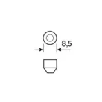 ΣΕΤ ΛΑΜΠΑΚΙΑ ΛΑΜΠΕΣ ΣΕΤ 10ΤΕΜ C10W SV8,5 - Image 3