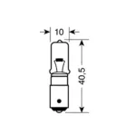 ΛΑΜΠΑ ΑΛΟΓΟΝΟΥ 12V/21W Η21W - Image 2