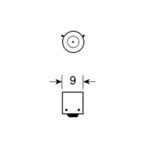 ΛΑΜΠΑ ΑΛΟΓΟΝΟΥ 12V/21W Η21W - Image 3