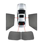 CarShades - ΚΟΥΡΤΙΝΑΚΙΑ  CAR SHADES ΓΙΑ AUDI A1 5D 2018+ - 4 ΤΕΜ. (PVC.AU-A1-5-B)