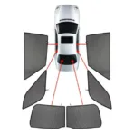 CarShades - ΚΟΥΡΤΙΝΑΚΙΑ  CAR SHADES ΓΙΑ RENAULT CAPTUR 5D 2020+ - 6 ΤΕΜ. (PVC.REN-CAPT-5-B)