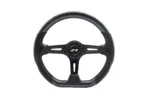 ΤΙΜΟΝΙ GIAU CARBON LOOK ΤΡΙΑΚΤΙΝΟ ΜΑΥΡΟ ΔΙΑΜΕΤΡΟΣ 350mm ΠΑΧΟΣ 70mm SIMONI RACING  - 1 τεμ. - Image 4