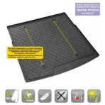 ΠΑΤΑΚΙ ΣΚΑΦΗ ΠΟΡΤ ΜΠΑΓΚΑΖ ΓΙΑ PEUGEOT 2008 06/2013-11/2019 SUMISURA TRUNK MAT ΑΠΟ ΑΟΣΜΟ, ΜΗ ΤΟΞΙΚΟ, ΟΙΚΟΛΟΓΙΚΟ ΚΑΙ ΑΝΑΚΥΚΛΩΣΙΜΟ ΣΥΝΘΕΤΙΚΟ ΛΑΣΤΙΧΟ ΣΕ ΜΑΥΡΟ ΧΡΩΜΑ ΜΕ ΥΠΟΔΟΧΗ ΓΙΑ ΠΡΟΕΚΤΑΣΗ L2519.8 - L2519.9 LAMPA - 1 ΤΕΜ. - Image 2
