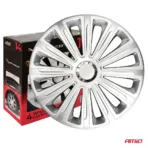 Amio – Τάσια Τροχών 14" Trend RC Ασημί για Αναβάθμιση Εμφάνισης & Καθημερινή Χρήση – Σετ 4 Τεμ. (6896/AM) - Image 2