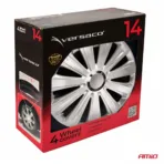 Amio – Τάσια Τροχών 14" Trend RC Ασημί για Αναβάθμιση Εμφάνισης & Καθημερινή Χρήση – Σετ 4 Τεμ. (6896/AM) - Image 4