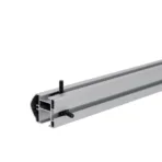 Πλήρες Σετ με Μπάρες Οροφής Αλουμινίου Airdyn M 125 cm και Άκρα Τοποθέτησης για Επαγγελματικά Οχήματα και Van Menabo - 2 τεμ. - Image 2