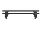 ΜΠΑΡΕΣ ΟΡΟΦΗΣ ΑΛΟΥΜΙΝΙΟΥ DELTA L BLACK 141 cm ROOF RACK ΣΕΤ ΣΕ ΜΑΥΡΟ ΧΡΩΜΑ ΜΕ ΠΡΟΣΤΑΤΕΥΤΙΚΑ ΚΑΠΑΚΙΑ ΑΚΡΩΝ ΓΙΑ ΑΠΛΗ ΟΡΟΦΗ MENABO - 2 ΤΕΜ.