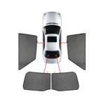 CarShades - ΚΟΥΡΤΙΝΑΚΙΑ  CAR SHADES ΓΙΑ TOYOTA COROLLA 4D 2018> - 4 ΤΕΜ. (PVC.TOY-CORO-4-D)