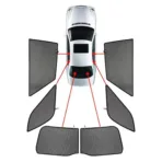 CarShades - ΚΟΥΡΤΙΝΑΚΙΑ  CAR SHADES ΓΙΑ OPEL CROSSLAND X 5D 2017> - 6 ΤΕΜ. (PVC.VAU-CROS-5-A)