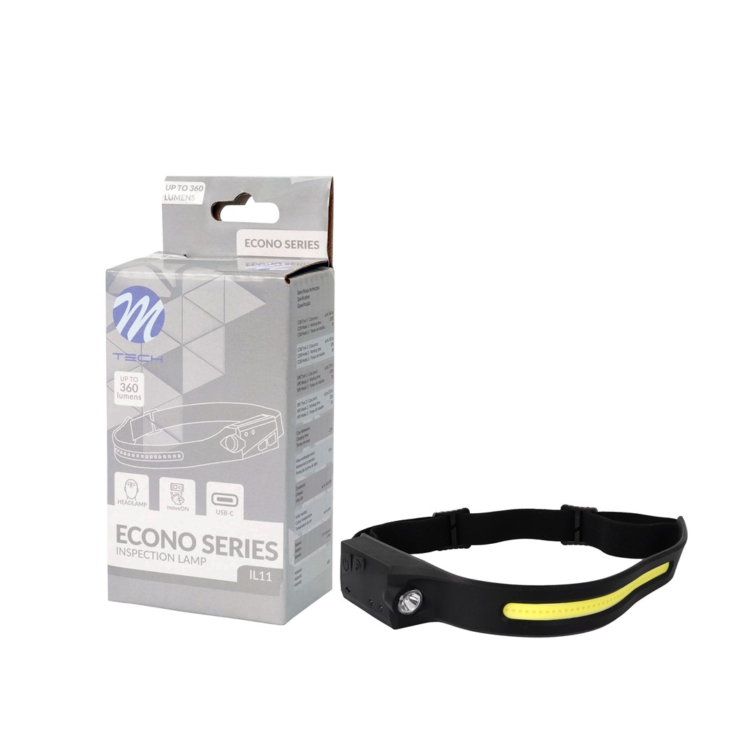 ΦΑΚΟΣ ΚΕΦΑΛΗΣ ΕΡΓΑΣΙΑΣ 360lm 1LED COB 4W + 1LED 3W 4 ΛΕΙΤΟΥΡΓΙΩΝ (ΛΕΥΚΟ) M-TECH - 1 ΤΕΜ. ΦΑΚΟΣ ΚΕΦΑΛΗΣ ΕΡΓΑΣΙΑΣ 360lm 1LED COB 4W + 1LED 3W 4 ΛΕΙΤΟΥΡΓΙΩΝ (ΛΕΥΚΟ) M-TECH - 1 ΤΕΜ. - Image 1
